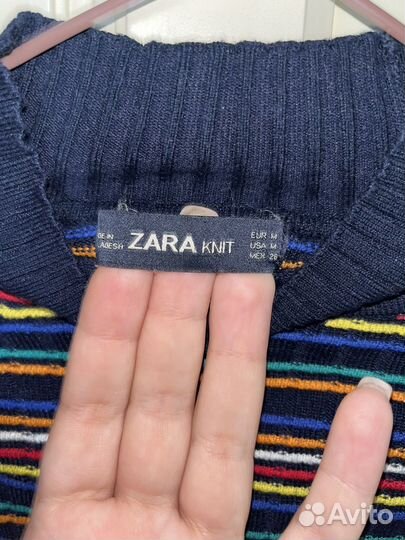 Кроп лонгслив женский Zara М 46