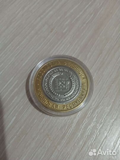 Монета Чечня Копия