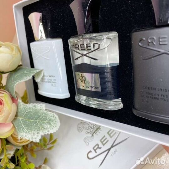 Парфюмерный мужской набор Creed 1760 3в1