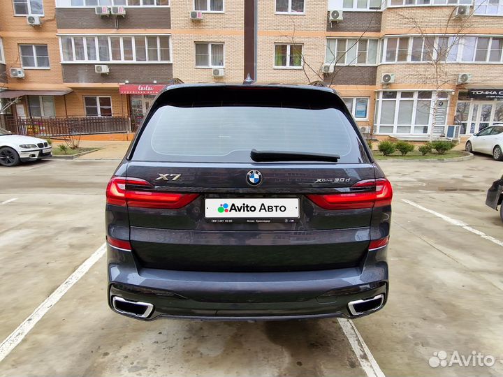 BMW X7 3.0 AT, 2020, 64 200 км