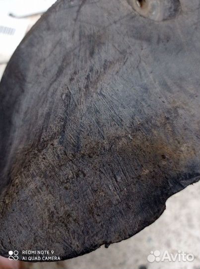 Брызговик задний левый Chevrolet Lanos