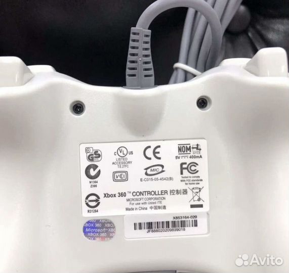 Геймпад джойстик xbox 360 проводной