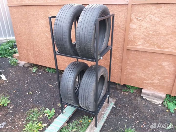 Стеллаж для хранения колес