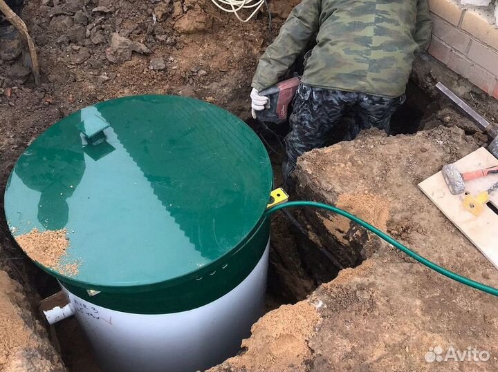 Септик Юнилос установка под ключ