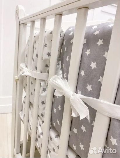 Бортики подушки в детскую кроватку