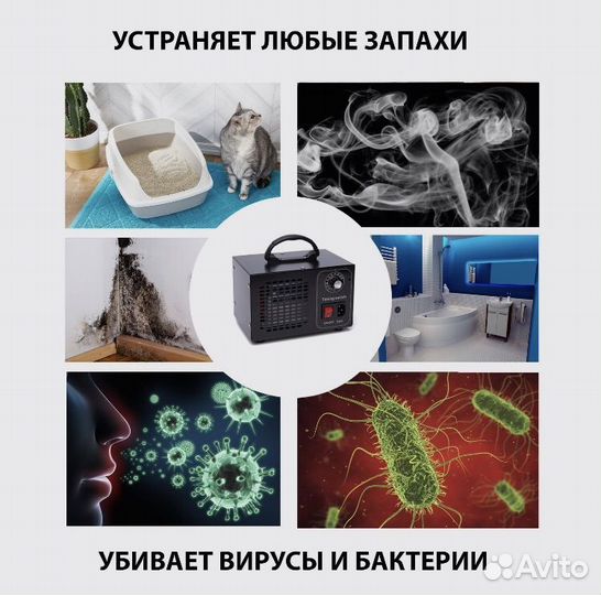 Озонатор помещения 48 гр/ч + Wi-Fi управление