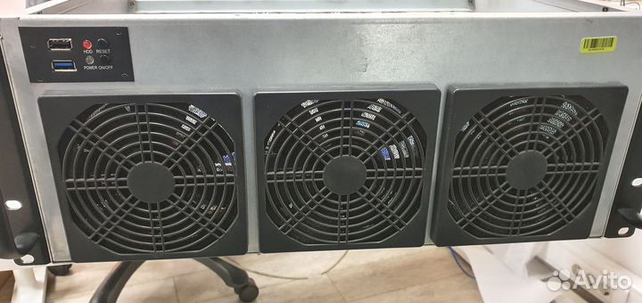 Закрытый корпус для майнинга