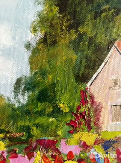 Картина холст масло импрессионизм