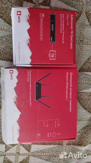 Wifi роутер и тв приставка