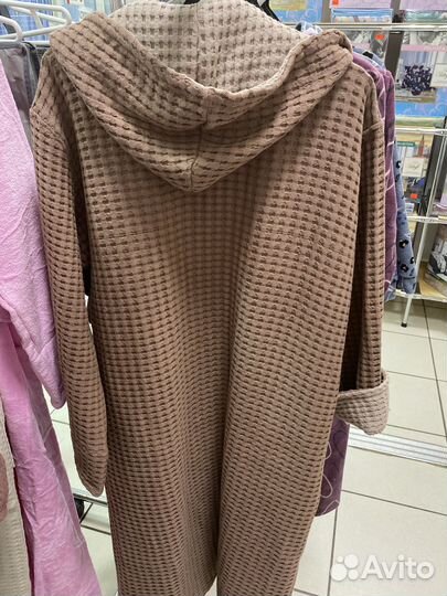 Халат вафельный новый