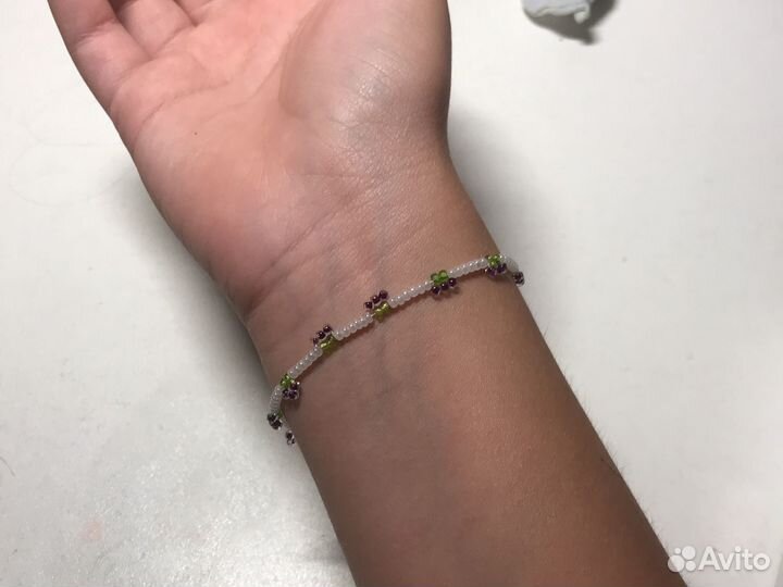 Браслет из бисера