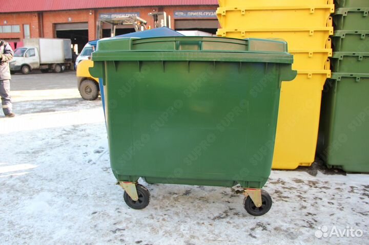 Пластиковый контейнер 660л Ш6874