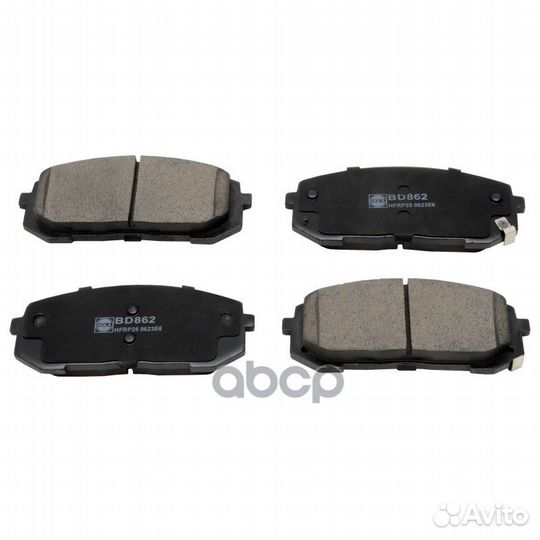 Тормозные колодки дисковые hola BD862 BD862 hola