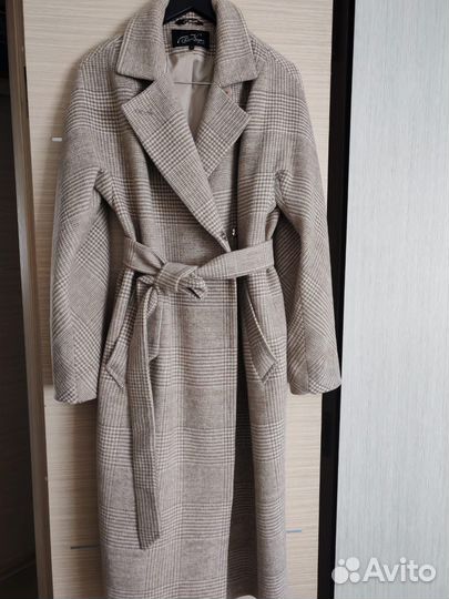 Пальто женское демисезонное 46 48 длинное