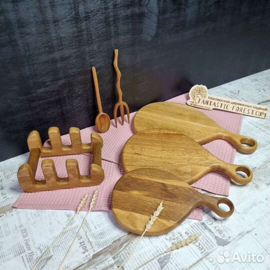 Набор разделочных досок дуб