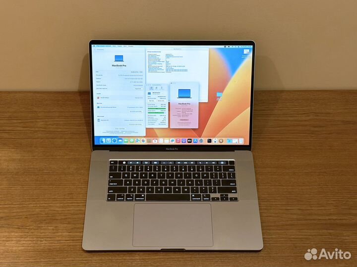 MacBook Pro 16 i9 2.4 8 ядер 32gb 512g AMD5300 4gb