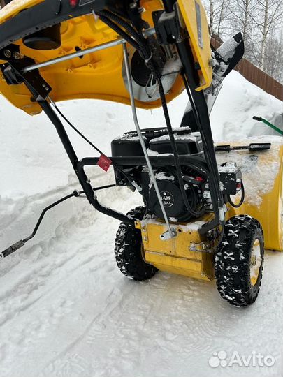Снегоуборщик бензиновый бу Калибр 6.5-620епф