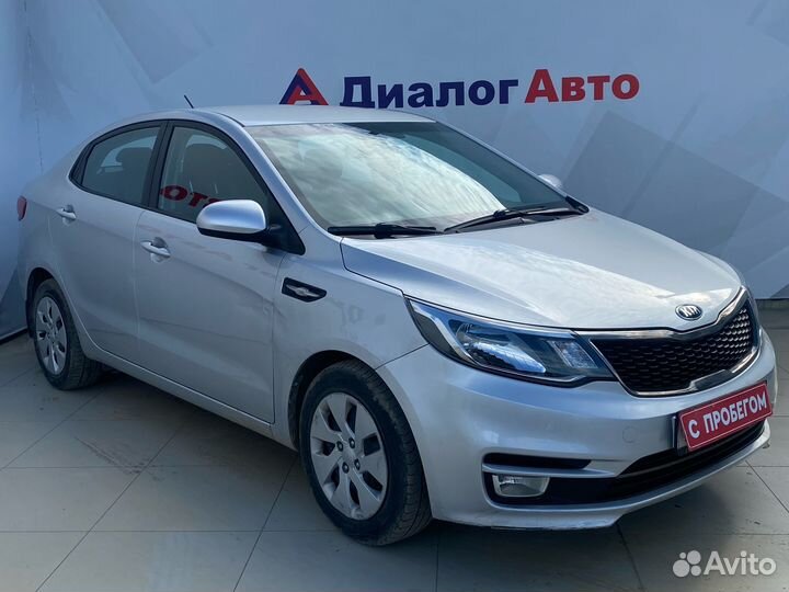 Kia Rio 1.4 МТ, 2016, 65 873 км