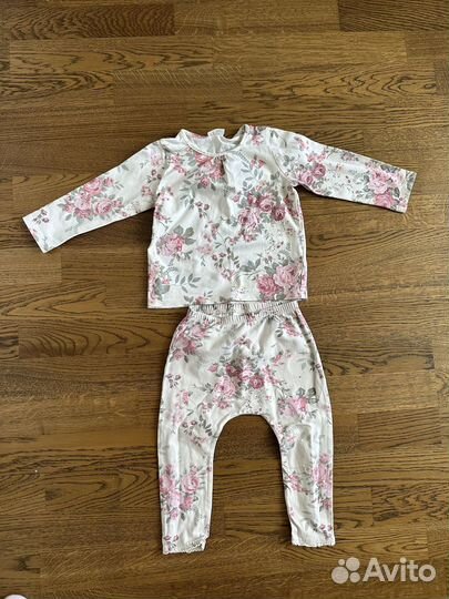 Вещи пакетом на девочку 80-86 next и др