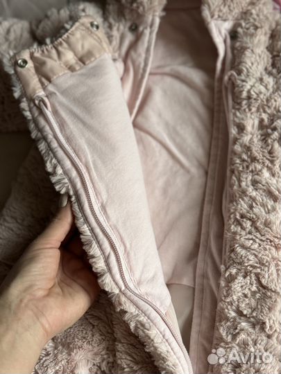 Комбинезон плюшевый демисезонный