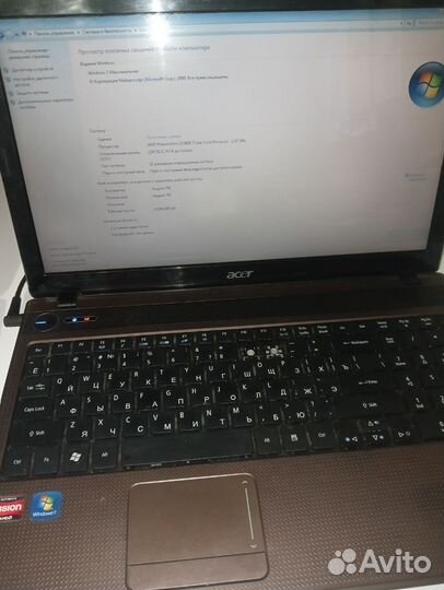 Acer ноутбук