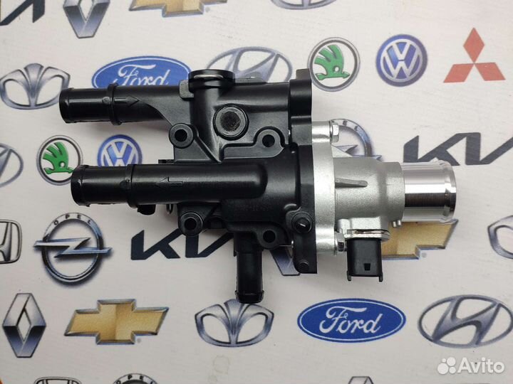 Термостат в сборе металлический Cruze/Aveo/Astra J