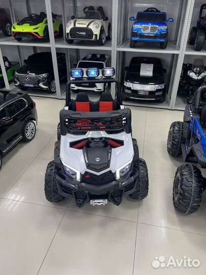 Детский электромобиль двухместный