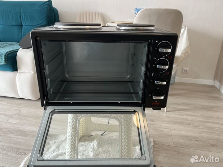 Минни-печь с духовкой и плитой фирмы home club