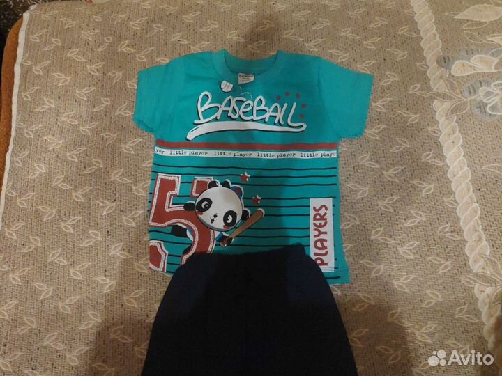 Костюм шорты и футболка 86-92р Турция