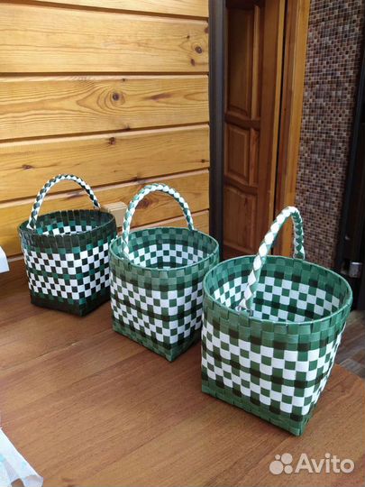 Корзина плетеная