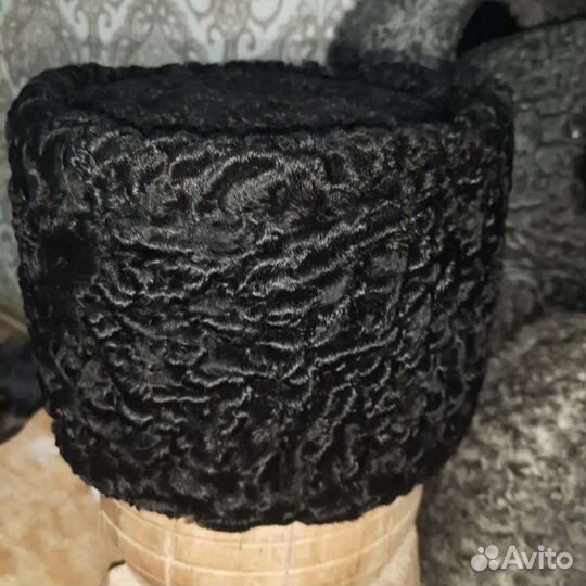 Каракулевые кубанки цвет чёрный