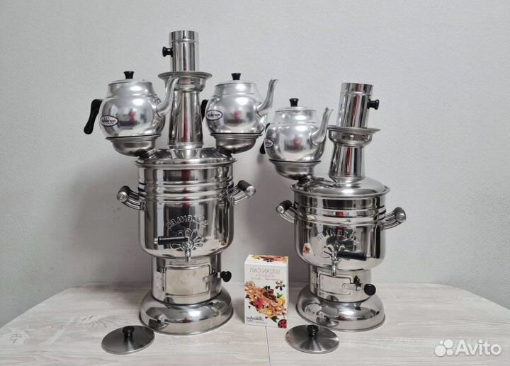 Самовар на дровах / самовар на углях