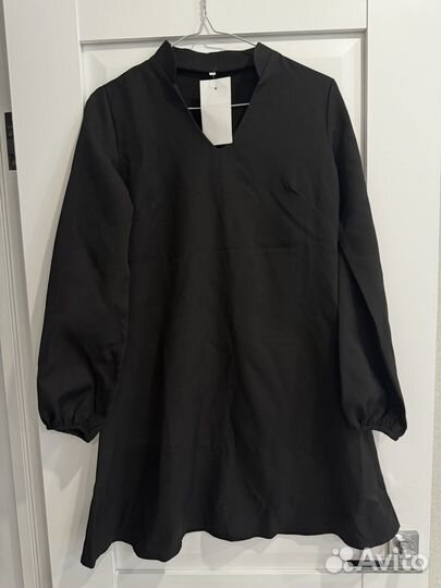 Платье трапеция короткое 42 размер