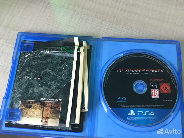 Игра для playstation ps4 metal gear solidv