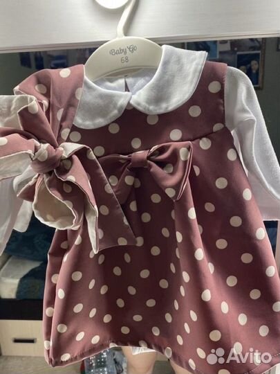 Платье для малышки 68