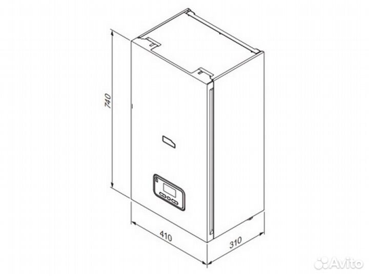 Котёл электрический Protherm Скат RAY 12 кe/14