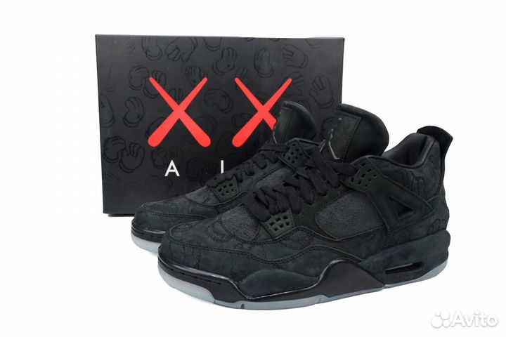 Nike Jordan 4 Retro Kaws Black