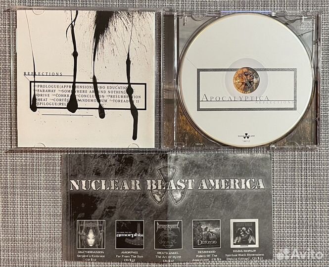 Apocalyptica - Reflections CD USA Slipcase