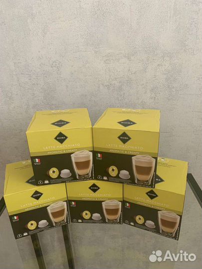 Капсулы кофе Rioba для Dolce gusto. Nescafe gold