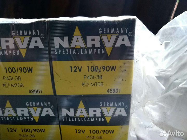 Лампочки h4 narva 100/90w