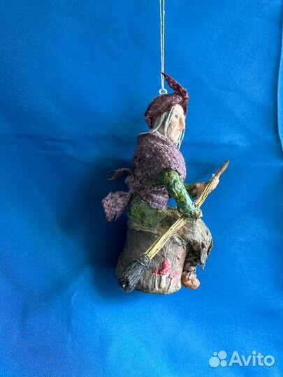Ватные елочные игрушки новые