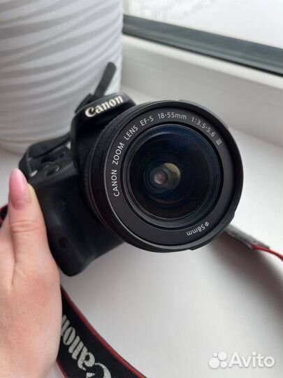 Фотоаппарат canon 100d