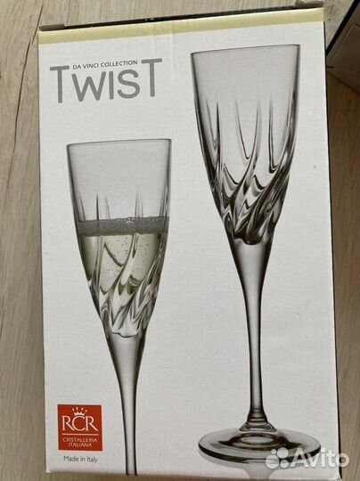 Бокалы для шампанского, коктейля