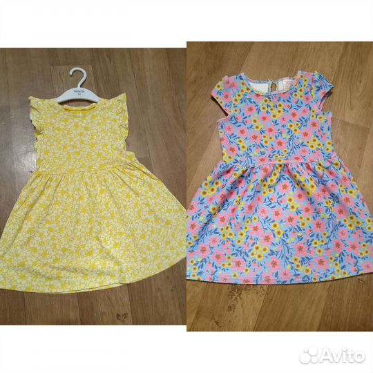 Вещи пакетом на 2 - 4 года на девочку