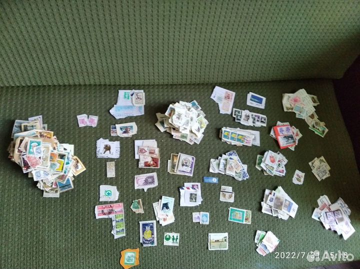 Марки и конверты коллекционые