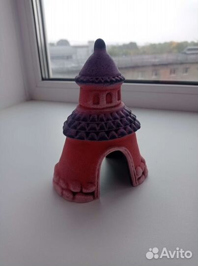 Декор для аквариума замок