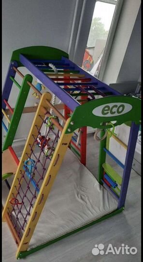 Детский спортивный комплекс с горкой