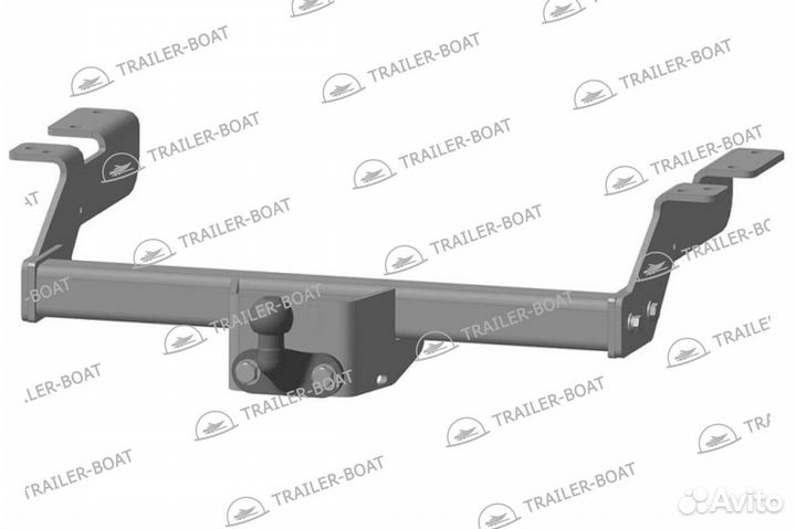 Фаркоп на Соболь (Баргузин) 1999-2006 (глушитель в бок) Oris (Bosal) 5605-F