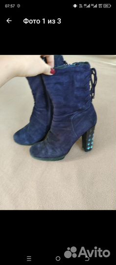 Ботинки женские зимние 38 размера
