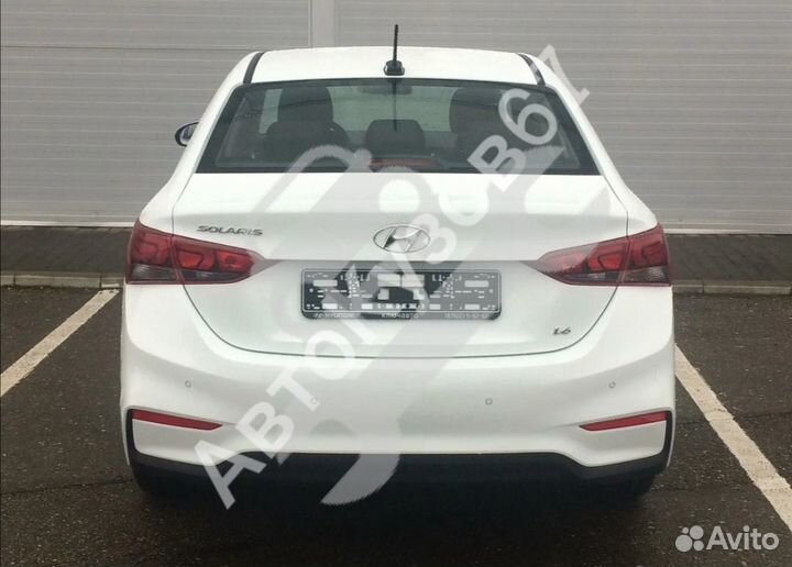 Бампер Хендай Солярис 2